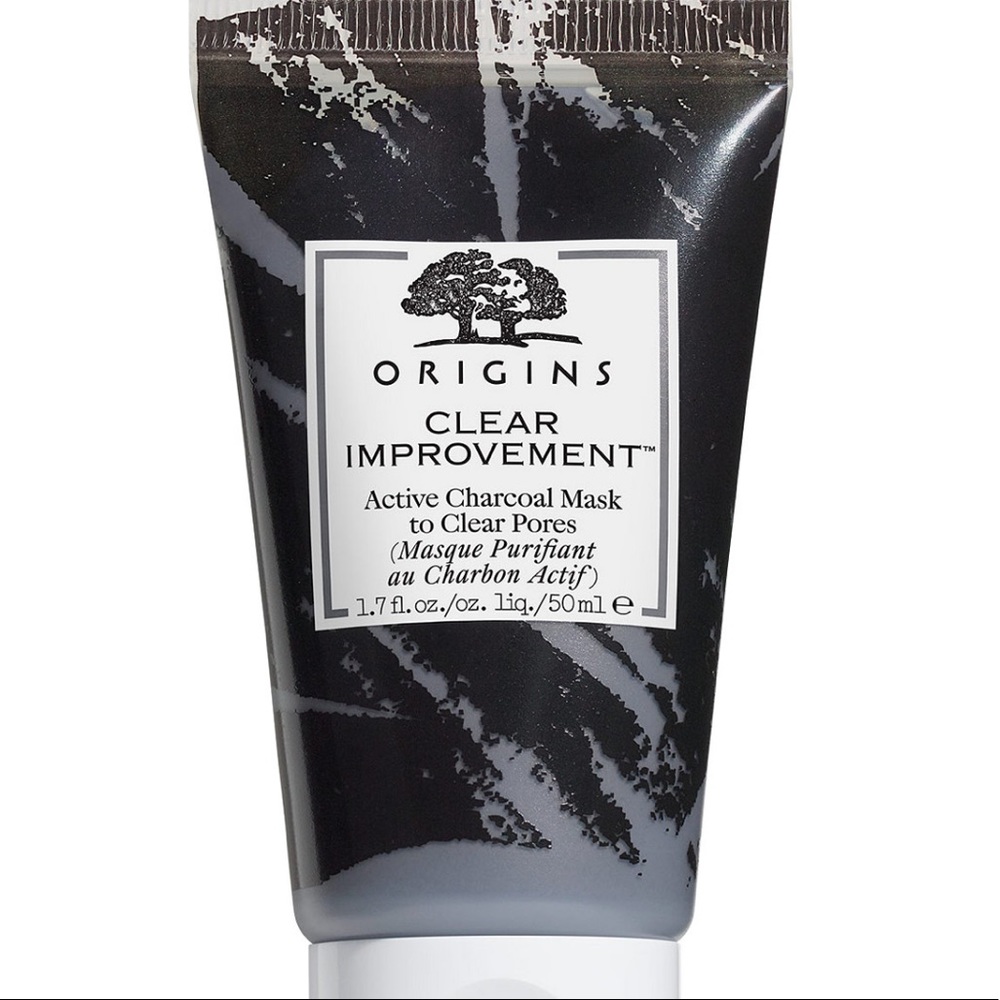 NWT Origins CLEAR IMPROVEMENT™ Active Charcoal Mask To Clear Pores 1.7 oz